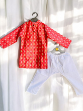 Rose Chanderi Kurta Pajama