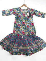 Mini Floral Breeze Matching Gharara Set – Daughter