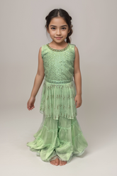 Light Green Gharara