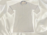 Sky Blue Thread Work Kurta Pajama