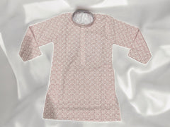 Pale Pink Thread Work Kurta Pajama