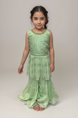 Light Green Gharara