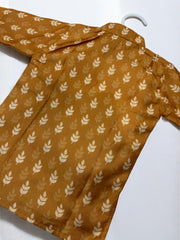 Bronze Chanderi Cotton Kurta Pajama