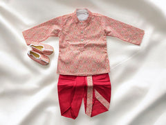 Pink Kurta Dhoti