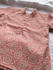 Pink Kurta Dhoti