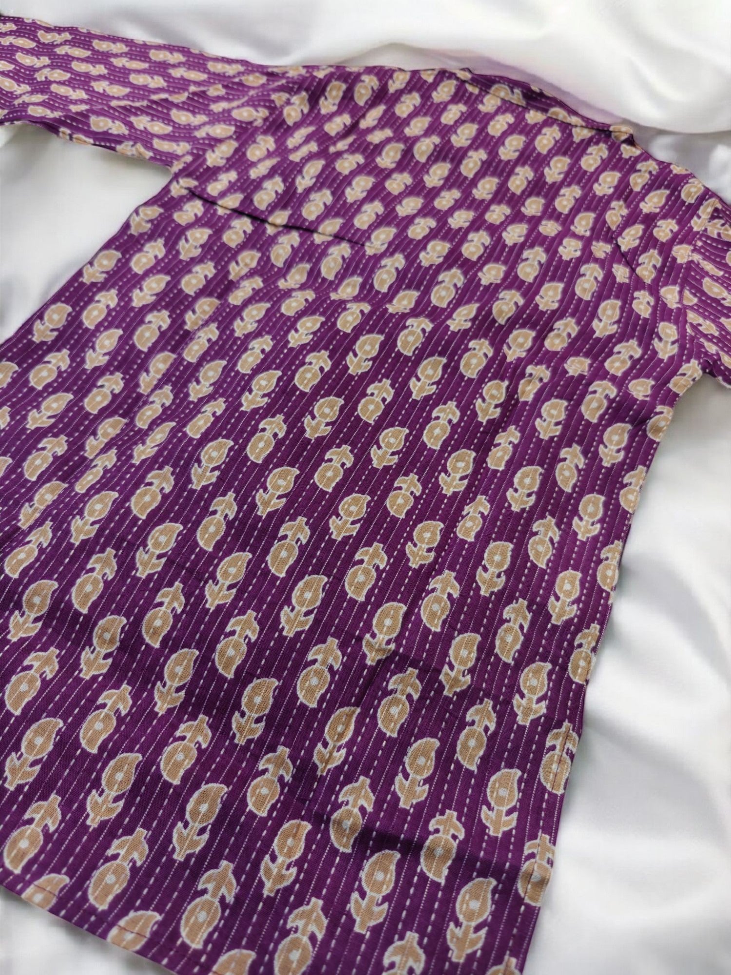 Purple Kurta Pajama