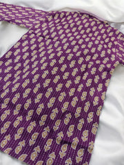 Purple Kurta Pajama