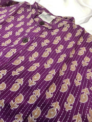 Purple Kurta Pajama